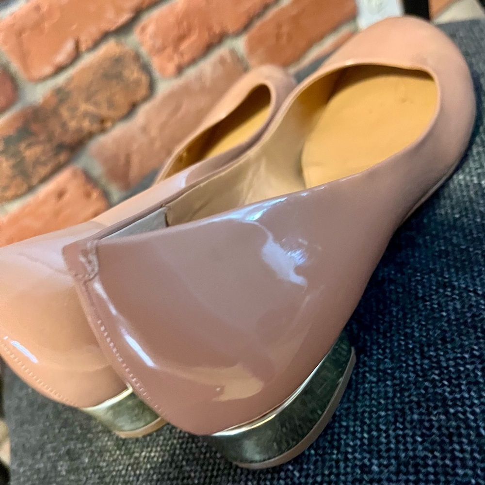 J. Crew Tan Heels Elegant Design